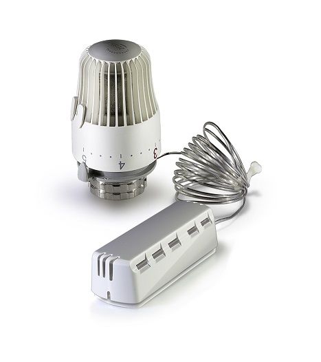 Термоголовки для радиаторов Жидкостная TH-F-0301 с выносным датчиком