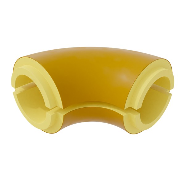 Скорлупа ППУ 133х40 покрытие стеклопластик